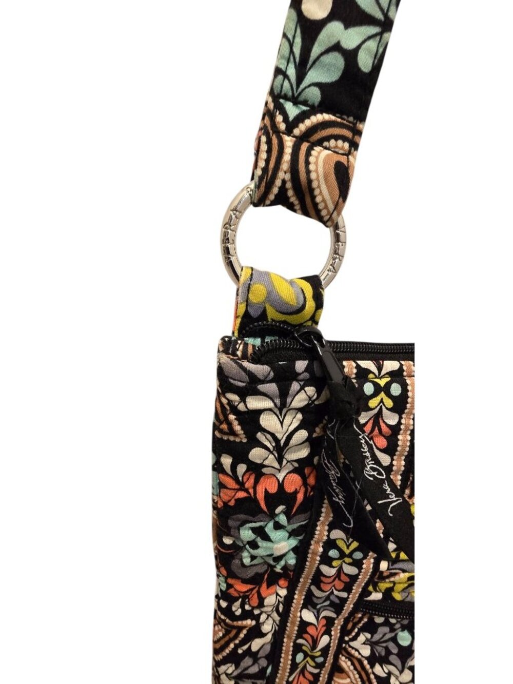 Vera Bradley SIERRA Floral Quilted Crossbody Bag  Adjustable Strap - Picture 6 of 15